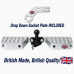 Towbar Rear Step Heavy Duty Double, Zinc (CPDS120)